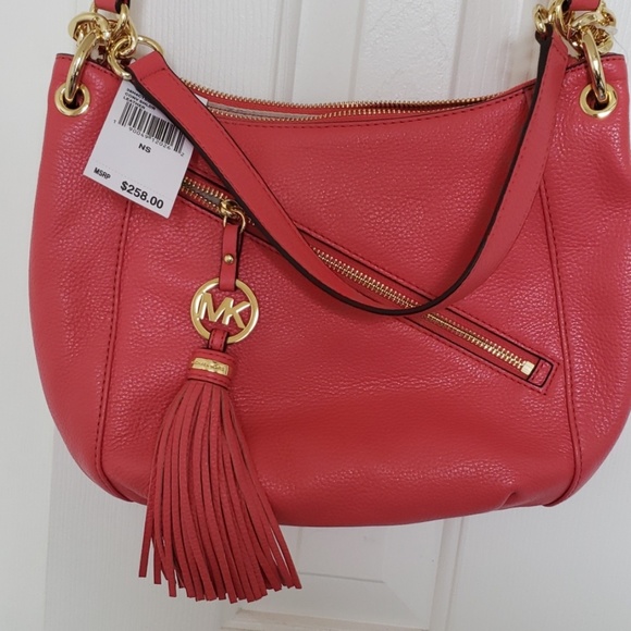NWT Michael Kors Charm Tassel Bag - Picture 3 of 5